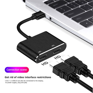 Usb Station USB C Hub USB a HDMI compatible adaptador estación de acoplamiento