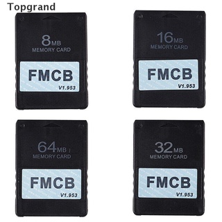 [topgrand] fmcb free mcboot card v1.953 para cualquier fat ps2 playstation2 tarjeta de memoria opl.