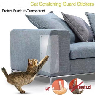 ALLOW 2 pzs Protector de sofá de gato/antiarañazos/transparente/suave/almohadillas protectoras para muebles