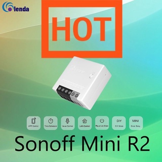 LEG 100% Sonoff Novo Mini Mini R2 Diy Interruptor Inteligente Wifi control Dual Temporizador CCEND