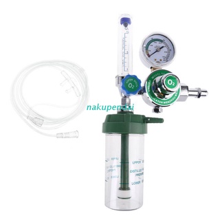 nak inhalador de oxígeno cga 540 regulador de oxígeno válvula de reducción de presión con tubo nasal