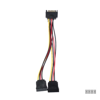 [WYL] Sata Power 15pin Y Splitter Cable adaptador macho a hembra para disco duro HDD