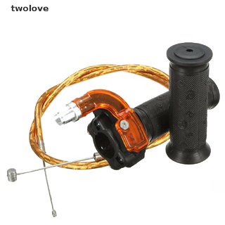 [twolove] acelerador acelerador twist grip + cable para 47 cc 49 cc mini dirt bike quad pocket [twolove]