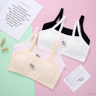 Kids Bra For Girls student underwear pure cotton 10-16 years old junior girl vest Affordable for teens bralette tops Affordable