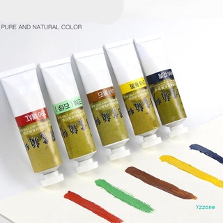 yzz 12/18/24/36 colores 5/12ml pintura china pigmento acuarela pintura herramientas de dibujo para principiantes artista estudiantes suministros de arte (1)