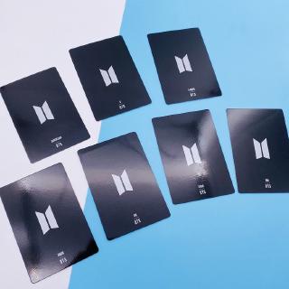 2pcs/set Kpop BTS Finger Rings Couple Jewelry 2019 FINAL Seoul Concert with 7pcs Photo Cards Fans Gift (8)