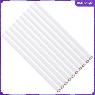 paquete de 10 china marcador peel-off lápiz de grasa / lápiz de cera, superficies no porosas y pulidas blanco