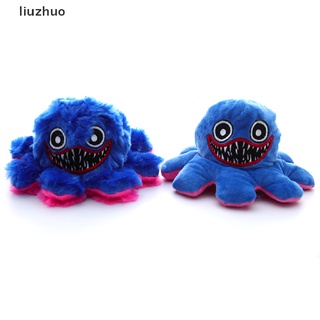 [LiuZhuo] New Huggy Wuggy Reversible Plush Toy Game Character Poppy Playtime Plush Doll hot (8)