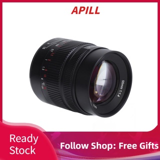 Apill 7Artisans Prime Portrait lente 55mm F II APS‐C E montaje Manual enfoque de apertura grande para 0 0 0