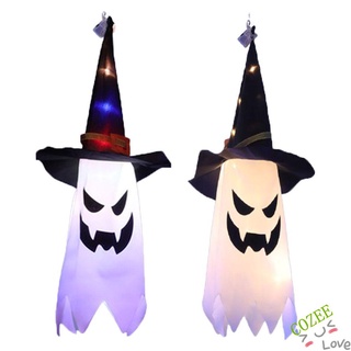 Sombrero De Halloween espeluznante Para fiestas al aire libre lámpara Led Fantasma luces De Halloween