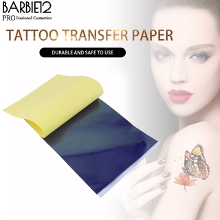 4 capas de carbono térmico plantilla de tatuaje transferencia de papel copia papel de trazado de papel (8)