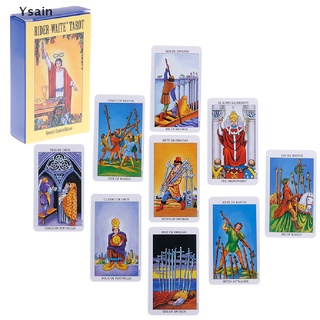 Ysain 78 Cards Rider Waite Original Tarot Card Cards Deck Regular Size Instructions CL