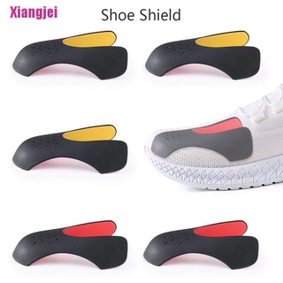 [Xiangjei] punteras de zapatos zapatilla de deporte escudo Anti arrugas entrenador Protector zapatos accesorios