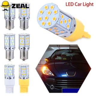 Luz LED trasera Para coche ZEAL 35SMD BA15S P21W 3030 T20 7440 1156 BAU15S PY21W