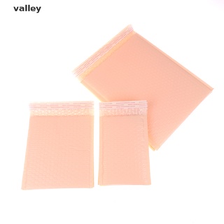 valley 10pcs multitamaño rosa burbujas bolsas de correo auto sello bolsas de embalaje cl