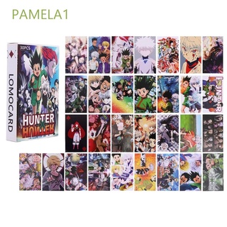 pamela1 anime lomo tarjeta regalos postal hunter x hunter gon freecss 30pcs colección killua zoldyck papel imagen