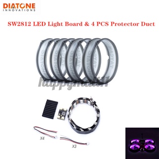 Diatone MXC Taycan Cinewhoop Parte Colorida SW2812 LED Light Board & 4 PCS Duct RC Drone FPV Racing