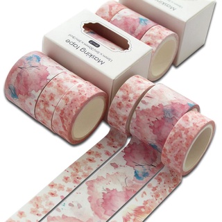 trail 3pcs ocean washi cinta adhesiva linda cinta adhesiva diy decoración pegatina scrapbooking diario cinta de enmascaramiento (9)
