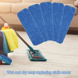 color _5pcs cabezales de repuesto mopa seca húmeda sin lavado agua microfibra piso fregona (2)