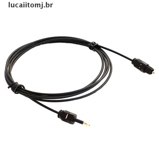 Cable De audio Macho lumjhot 1.96ft Toslink Para Mini enchufe De 3.5mm Digital Óptico Spdif Lucaitomj)