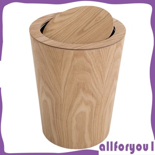 9l cajas De basura De madera sólidas Simples redondas naturales Para habitación/oficina/Hotel/Uso Doméstico/herramientas De limpieza