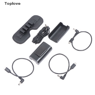[toplove] para dji fpv combo gafas v2 gafas 30 cm cable de carga de alimentación batería conjunto.