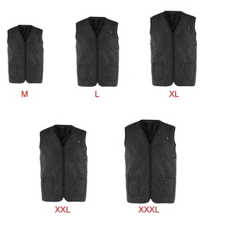 Liulan 5 Sizes USB Electric Heating Vest Temperature Adjustment Winter Warm Up Jacket
