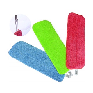 ethmfirm - almohadillas de repuesto para limpieza de tela de microfibra, secado húmedo, relleno plano, lavable (4)