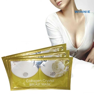 [winnie] 1 par de máscaras de colágeno de 45 g para mejorar el pecho nutritiva rejuvenecimiento del busto