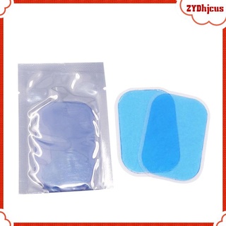 10pcs hidrogel hoja de gel pegatinas almohadillas para tóner abdominal dispositivo de fitness