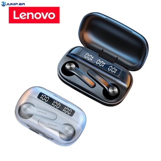 Audífonos inalámbricos Lenovo Qt81 Tws Stereo 1200mah caja De carga Power Sports a prueba De agua audífonos con micrófono Bluetooth audífonos Hd Call Jump_Br