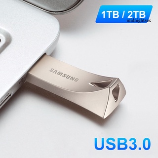 Xmidnightsex USB 3.0 Mini 1/2TB memoria grande coche U disco de almacenamiento de datos Pendrive Flash Drive