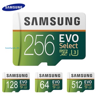 [Lovelycat] Tarjeta de memoria TF Samsung EVO 64G/128G/256G/512G/1T para celular/tableta/cámara