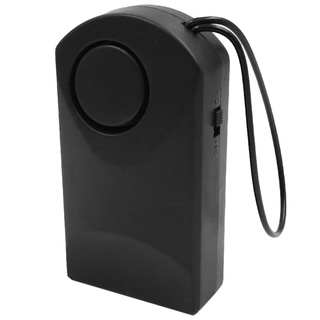 inalámbrico puerta alarma manija puerta pomo colgante alarma detector de movimiento negro (6)