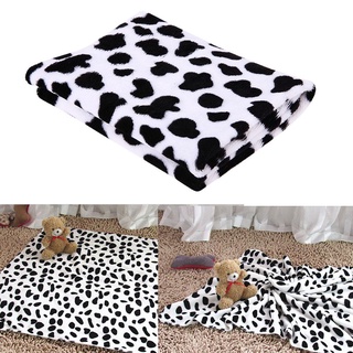 art pet gato perro lindo coral terciopelo vaca impresión manta descanso alfombrillas perro edredón alfombra