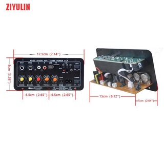 ziyulin - placa amplificadora de audio bluetooth hifi estéreo, amplificador de potencia digital (6)