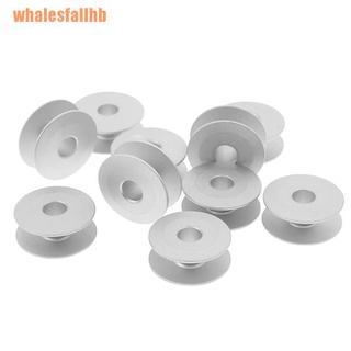 whalesfallhb - bobinas industriales de aluminio (10 unidades, 21 mm, para máquina de coser singer brother)