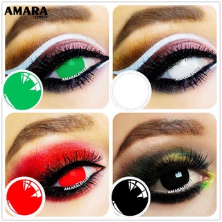 AMARA RAINBOW SERIES Halloween Cosmetic Cosplay lentes de contacto de color para ojos 1 par (2 piezas)