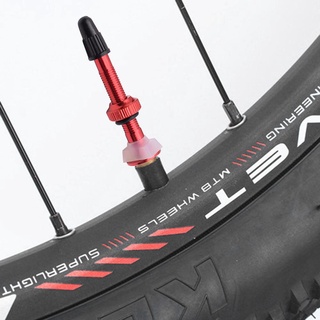 mejor 1pc 40 mm mtb bicicleta de carretera tubeless presta válvula núcleo para bicicleta tubeless neumático
