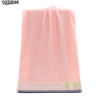 [gotofar] toalla de mano de 3 colores resistente a la decoloración de la suavidad de baño paño super absorbente para el hogar (5)