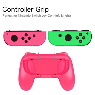 grip para nintendo switch joy-con, [diseño ergonómico] kit de manijas de juego confort resistente al desgaste para nintendo switch joy con (paquete de 2), color rosa (5)