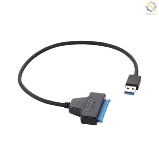 Usb a SATA adaptador pulgadas disco duro SSD Cable convertidor USB a SATA 22 pines velocidad rápida