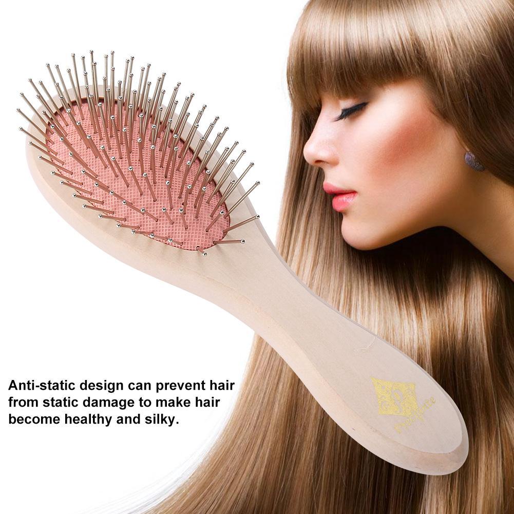 Xunb peine cepillo paleta desenredar alisador cepillo de pelo cuero cabelludo masaje herramienta de cuidado