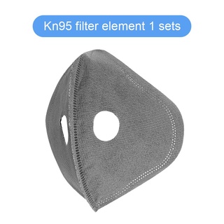 moda 4x kn95 máscara filtro mtb bicicleta ciclismo carbón activo a prueba de polvo filtro de máscara