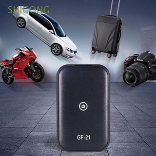 Shigong Mini rastreador GPS para niños ancianos mascotas localizador dispositivo GF21 localizador Anti-pérdida ubicación seguimiento en tiempo Real grabación Control de voz práctico coche Tracker/Multicolor