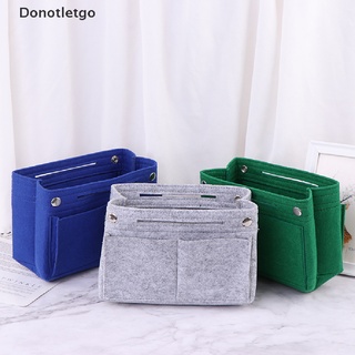 Donotletgo 1 pza Bolsa organizadora cosmetiquera Insert Bolsa con sensación De tela De almacenamiento estuche De Compras bonito
