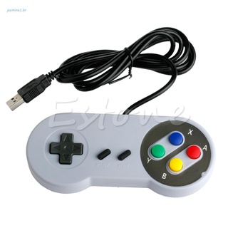 [Jas] Gamepad/control de Super Gamepad/Joypad/joystick Para Nintendo Snes/Gamicom/Pc/Windows/Mac