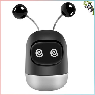 Car Air Freshener Cute Robot Aromatherapy Auto Air Outlet Perfume Long-lasting Fragrance Clip Diffuser With Solid Car Perfume