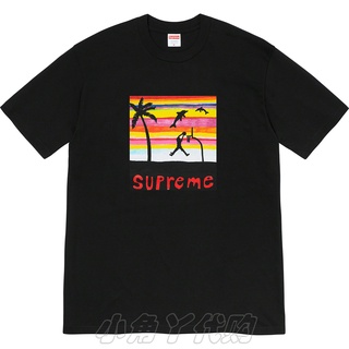 supreme dunk tee flying dunktee manga corta coco arco iris deportes camiseta cuello redondo hombres y mujeres.