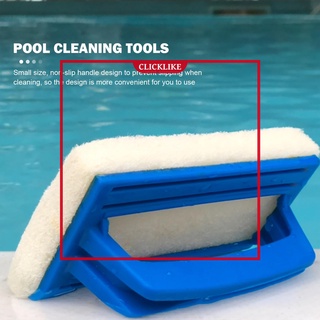 (clicklike) cepillo de limpieza de piscina - cepillo de esponja de pared para suelo, herramienta de limpieza de piscina